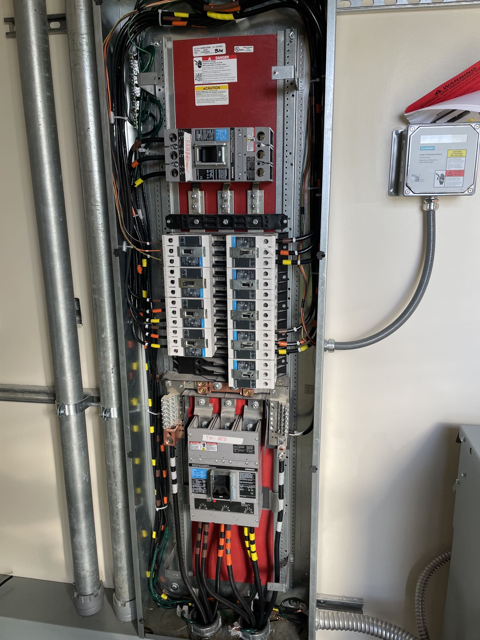 Commercial panelboards