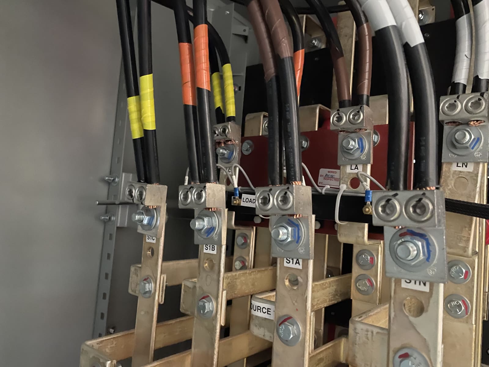 Commercial switchgear & transformer build-out